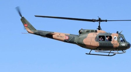 Türkiyənin hərbi helikopteri qəzaya uğradı — SON DƏQİQƏ
