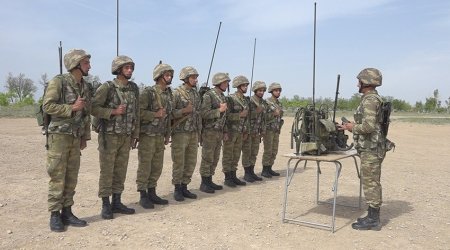 Naxçıvan Qarnizonu Qoşunlarında taktiki-xüsusi məşğələ keçirildi - VİDEO