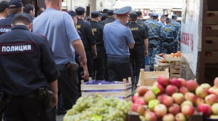 Rusiyada soydaşlarımızın bazarına polis yeridildi - SON DƏQİQƏ