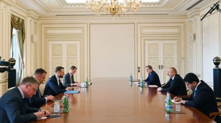 Prezident Litvanın xarici işlər nazirini qəbul etdi - YENİLƏNİB
