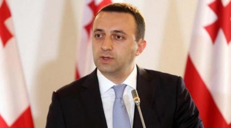 Gürcüstanın Baş naziri Şəhidlər xiyabanını ziyarət etdi