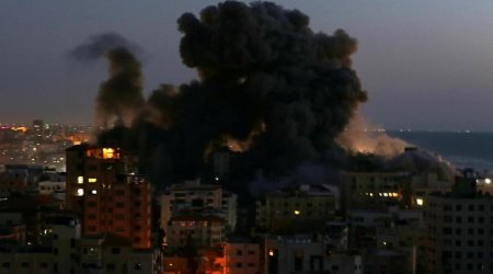 İsrailə atılan raket Gürcüstan vətəndaşını yaraladı