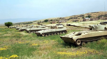 Azərbaycan tankistləri bu tapşırıqları da yerinə yetirdi - VİDEO