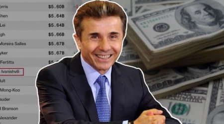 İvanişvili milyarderlər siyahısından çıxarıldı - SƏBƏB