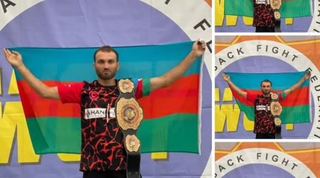 Ukraynada Azərbaycan idmançısı ermənini məğlub etdi - Dünya çempionu oldu