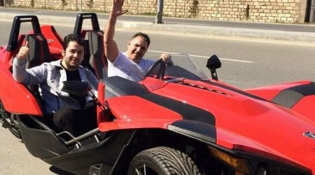 Bu da Ədalət Şükürovun 28 min dollarlıq motosikleti - FOTO 