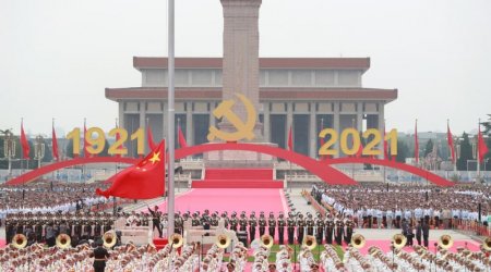 Çin Kommunist Partiyasının 100 illik yubileyi keçirilir