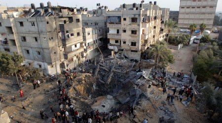 İsrail Qəzza zolağının hərbi bazalarını bombaladı – TƏCİLİ VİDEO