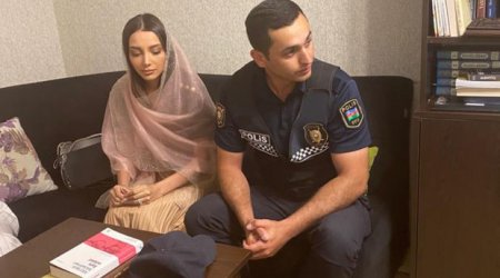 Polis dini nikahını peşə bayramında kəsdirdi - VİDEO