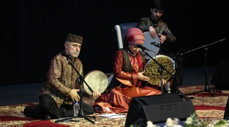 Alim Qasımov və qızı Moskva Musiqi Evində çıxış etdilər