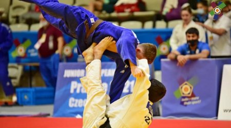 Cüdoçularımız Praqada üç medal qazandı - FOTO