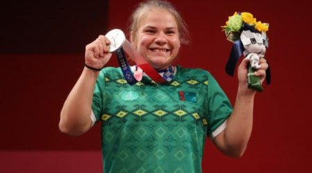 Türkmənistanlı idmançı ölkə tarixində ilk olimpiya medalını qazandı