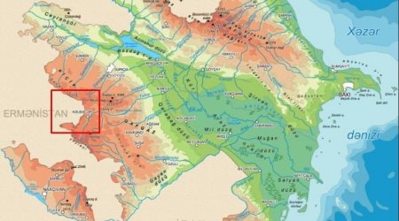 Azərbaycan-Ermənistan sərhədində döyüşlərin getdiyi ərazi