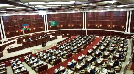Milli Məclisdən rəsmi xəbər gəldi: Gündəlikdə bu məsələ var