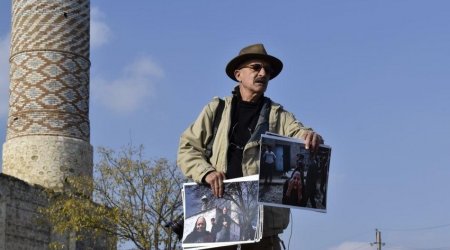 Rza Deqatinin Bakıda sərgisi keçirildi - FOTO