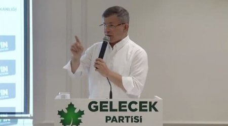 TÜRKİYƏ YANĞINDA - Əhməd Davudoğlu partiya reklamı ilə məşğuldur - VİDEO