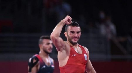 Azərbaycanlı güləşçi Olimpiadada gümüş medal qazandı