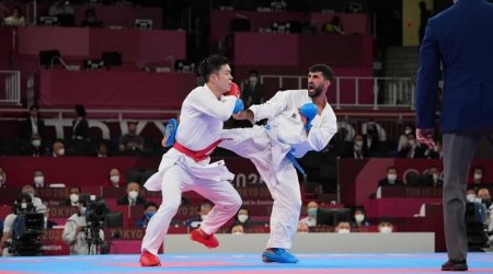 Tokio-2020: Karateçi Firdovsi Fərzəliyev medalsız qaldı