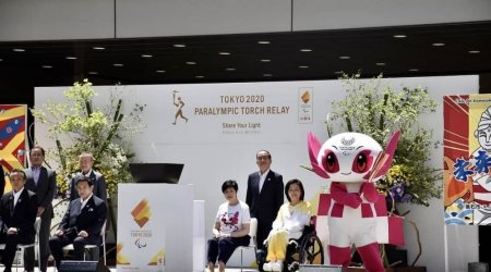 Tokio Paralimpiadasının alovu Tokioya gətirildi