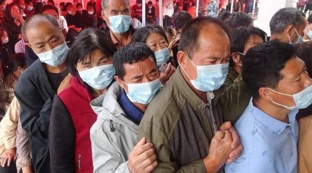 Çində koronavirusun yeni yayılma ocağı aşkarlandı