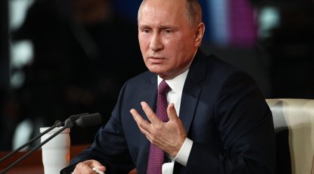 Putin burnunun necə qırıldığından danışdı - VİDEO