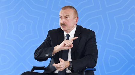 “Əvvəl yığılan vəsait məmurların cibinə gedirdi, dövlət büdcəsinə yox” - İlham Əliyev - VİDEO