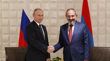 Putin Paşinyan görüşü barədə Kremldən - AÇIQLAMA