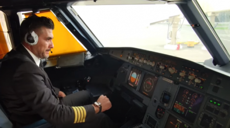 Ermənistan üzərindən ilk aviauçuş həyata keçirən pilot və bələdçinin təəssüratları -  VİDEO