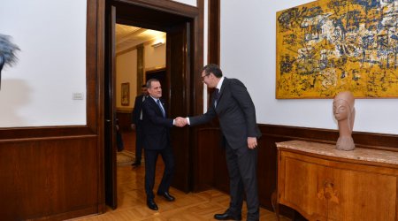 Serbiya Prezidenti Ceyhun Bayramovdan nəyi xahiş etdi? - TƏFƏRRÜAT - FOTO
