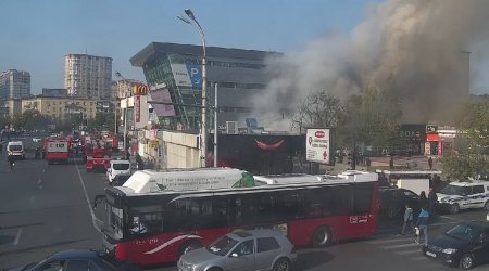 Bakıda daha bir küçədə hərəkət DAYANDIRILDI 