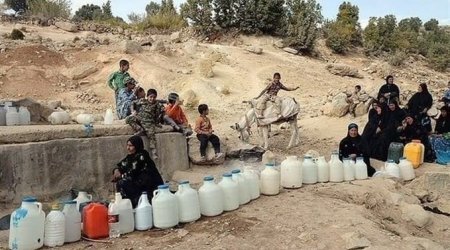 İranın bu bölgəsində azərbaycanlılar susuz qaldı