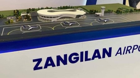 Zəngilan aeroportunun maketi yayıldı – FOTO