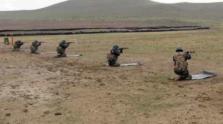 Azərbaycanda hərbi təlim toplanışı davam edir – FOTO-VİDEO