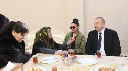 Prezident İlham Əliyev və xanımı Şamaxıya gəldilər - FOTO-VİDEO
