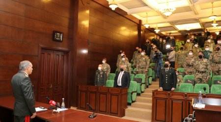 Hərbi Prokurorluqda Vətən müharibəsinin iştirakçıları ilə görüş keçirildi - FOTO