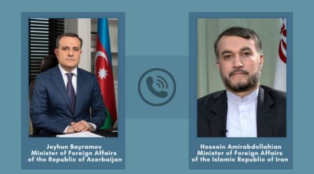 Ceyhun Bayramovla iranlı həmkarı arasında TELEFON DANIŞIĞI - Nələr müzakirə olundu? 