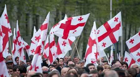 Gürcüstanda azərbaycanlı Saakaşviliyə dəstək aksiyasında öldü