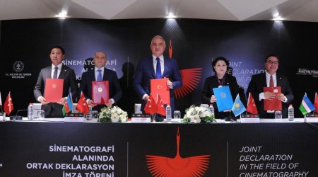 Türk dövlətləri kino sahəsində əməkdaşlıq edəcək - FOTO