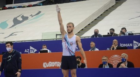 Azərbaycan gimnastı dünya çempionatında gümüş medal qazandı