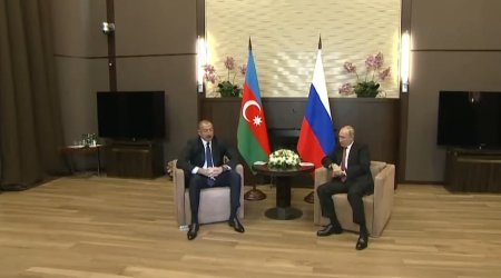 Vladimir Putin İlham Əliyevə təşəkkür etdi – SƏBƏBİ VİDEODA