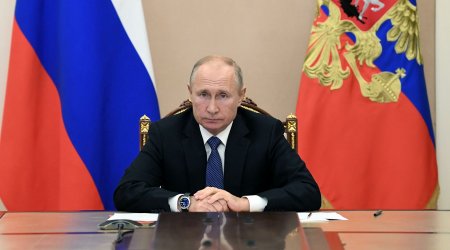 Soçi görüşündən sonra Putin Təhlükəsizlik Şurasının iclasını keçirdi - VİDEO
