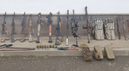 Xocavənddə silah-sursat aşkarlandı