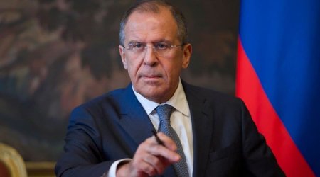 Gürcü jurnalist rus dilindən imtina etdi, Lavrov isə... - VİDEO