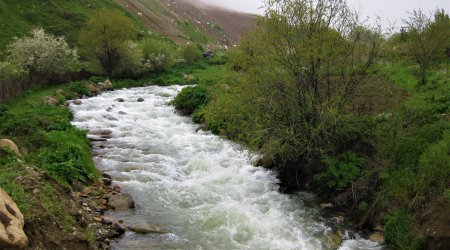 Ermənistan tərəfindən Oxçuçayın çirkləndirilməsi davam etdirilir - Ekoloji TƏHLÜKƏ