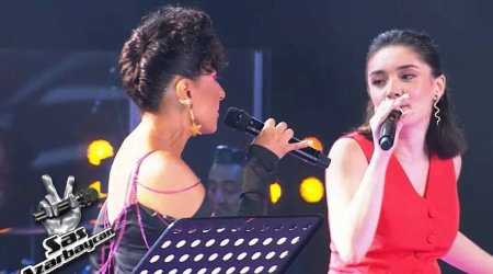 Tünzalə Ağayeva koronavirusa yoluxan iştirakçısının əvəzinə səhnəyə çıxdı - VİDEO