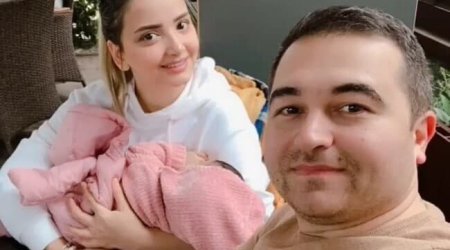 Bu da İlkin Həsəninin qızı Alisa - FOTO