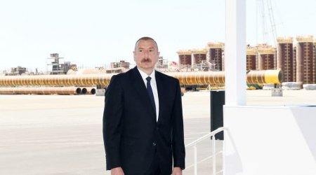 İlham Əliyev Quba Olimpiya İdman Kompleksində görülən işlərlə tanış oldu - FOTO