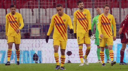 “Barselona”nın Çempionlar Liqasındakı 17 illik seriyası qırıldı – Messi ilə başlamışdı