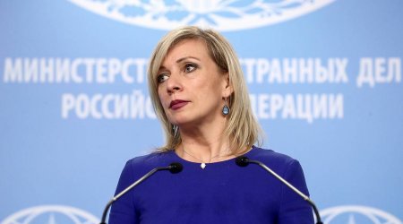 Mariya Zaxarova: “Kiyev təmas xəttinə ağır artilleriya qurğuları toplayır” – VİDEO