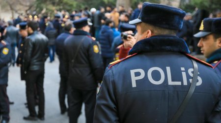Azərbaycanda polis əməliyyat keçirdi – SƏBƏB